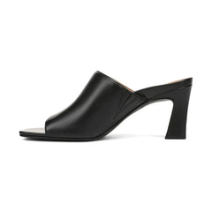 Charlie Heeled Slide Sandal