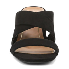 Merlot Heeled Slide Sandal